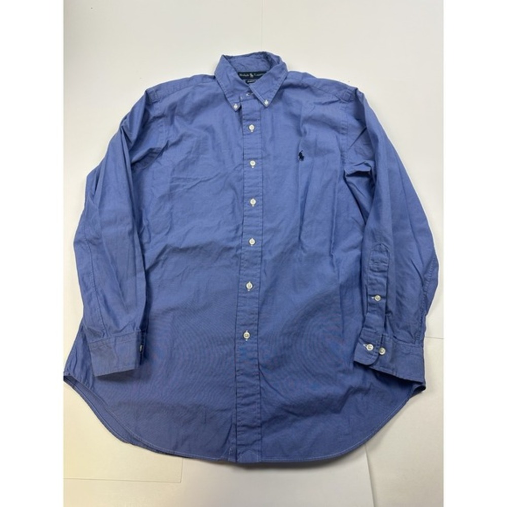 Polo Ralph Lauren Classic Fit Mens Dress Shirt Size 16 32 / 33‎ Blue